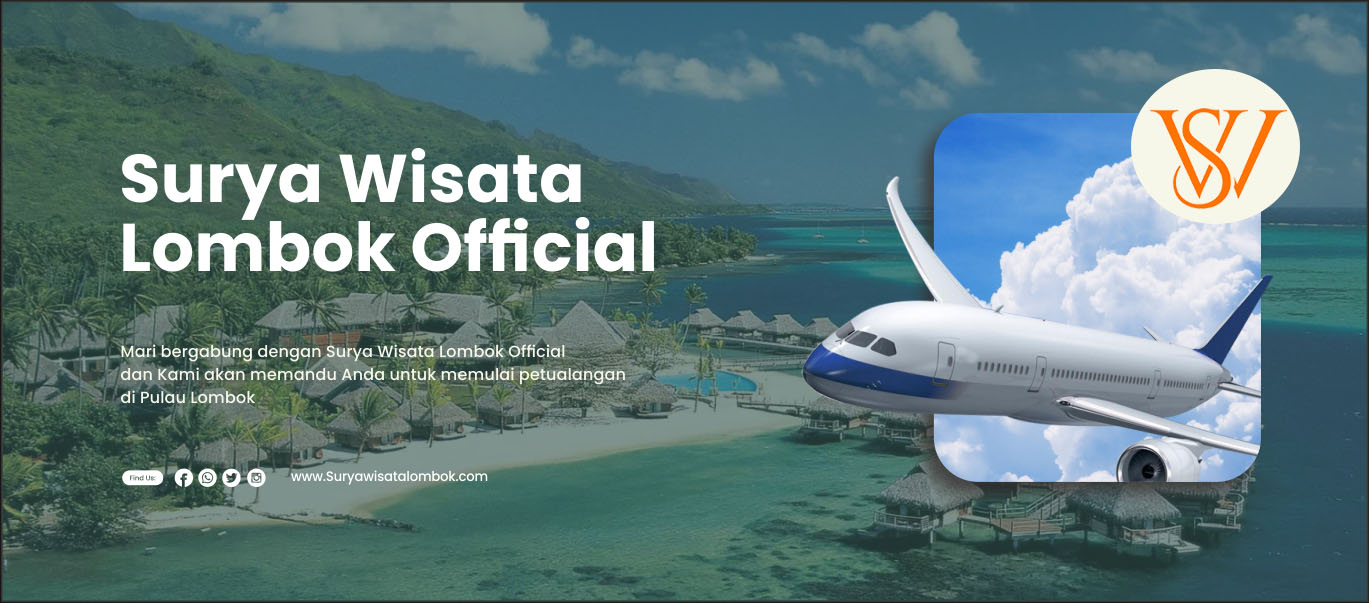 banner surya wisata lombok